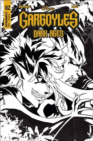 Gargoyles: Dark Ages issue 2-L Kenya Danino 1:20 Line Art Cover