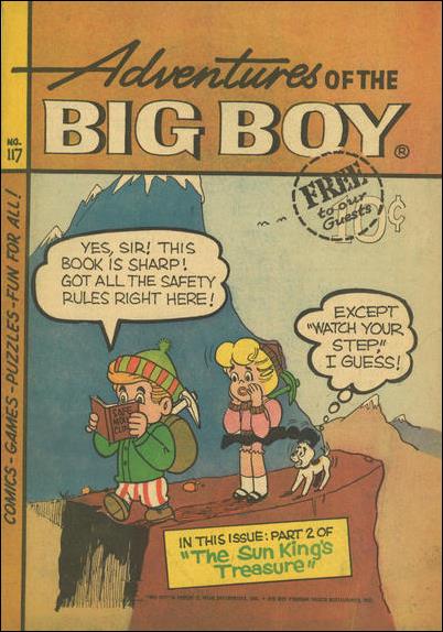 Adventures of the Big Boy issue 117 East Coast Cover