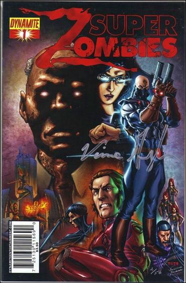 Super Zombies issue 1-E DF Mel Rubi Cover (Signed by Vince Gonzalez) 1/50