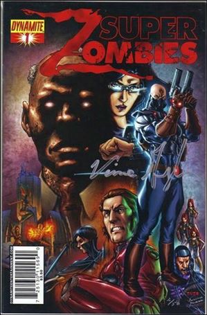 Super Zombies issue 1-E DF Mel Rubi Cover (Signed by Vince Gonzalez) 1/50