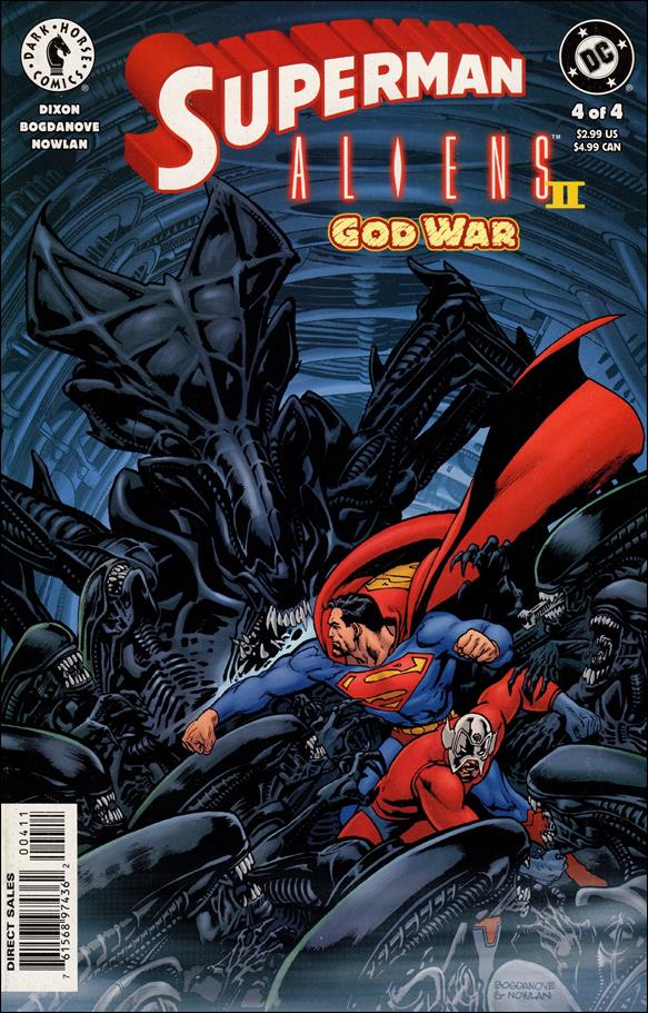 Superman/Aliens 2: God War issue 4