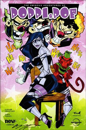 Poppi & Poe issue 5-B Marcelo Trom Cover
