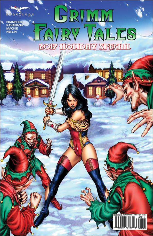 Grimm Fairy Tales Holiday Special issue 2017 Ediano Silva Cover