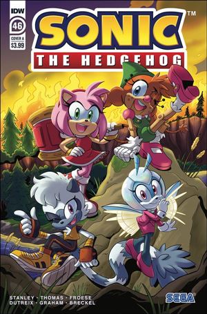 Sonic the Hedgehog (2018) issue 46 Ryan Jampole Cover