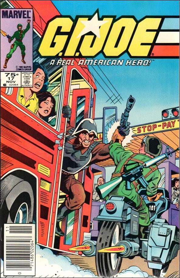 G.I. Joe: A Real American Hero issue 17-D Canadian Price Cover