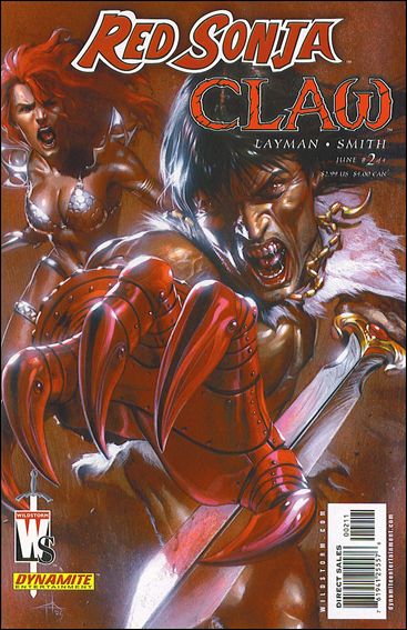 Red Sonja/Claw: The Devil's Hands issue 2 Gabriele Dell'Otto Cover