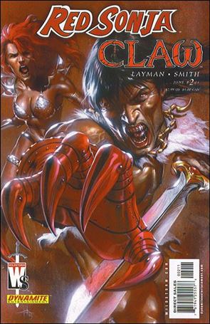 Red Sonja/Claw: The Devil's Hands issue 2 Gabriele Dell'Otto Cover