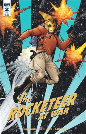 Rocketeer at War issue 2-B Nick Bradshaw Subscription Cover