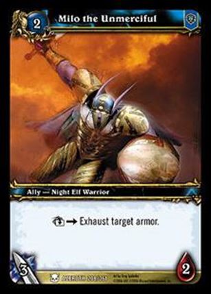 World of Warcraft: Heroes of Azeroth (Base Set) card 208 Milo the Unmerciful