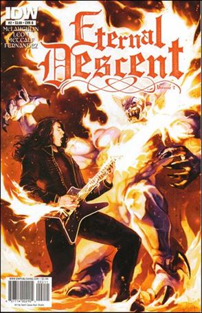 Eternal Descent (2011) issue 2-B Santi Casas-Ikari Studio Cover