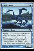 Magic the Gathering: 9th Edition (Base Set) card 63 Azure Drake