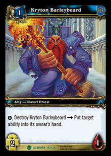 World of Warcraft: Heroes of Azeroth (Base Set) card 193 Kryton Barleybeard