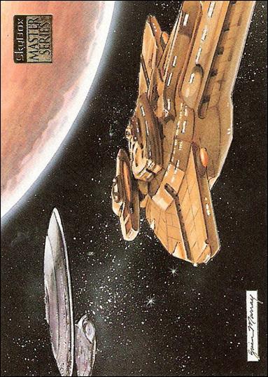 Star Trek Master Series: Series 2 (Base Set) card 67 Cardassian Galor-Class Warship