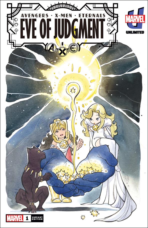 A.X.E.: Eve of Judgment issue 1-E Peach Momoko Cover