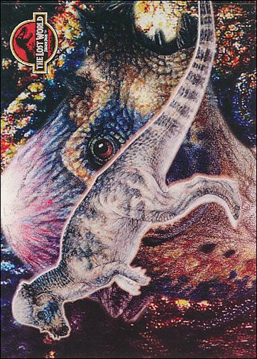 Lost World: Jurassic Park (Base Set) card 59 Pachycephalosaurus