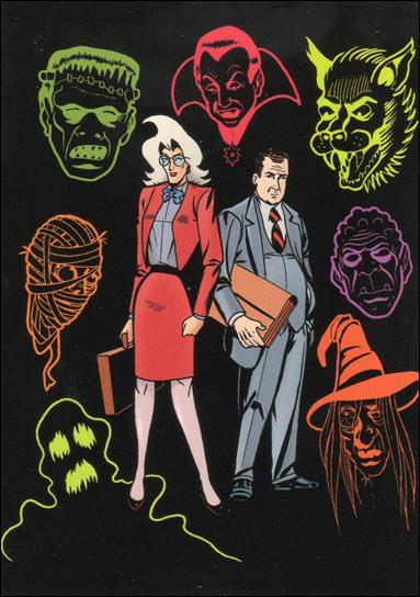Creators Alternate Universe (Base Set) card 81 Wolff & Byrd Counselors of the Macabre