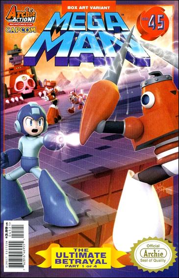 Mega Man issue 45-B Rafa Knight Cover