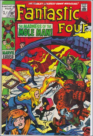 Fantastic Four (1961) issue 89-B UK Price Cover