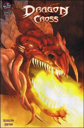Dragon Cross issue 4 Rob Richardson Cover