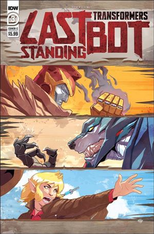 Transformers: Last Bot Standing issue 3-C Evan Gauntt Cover