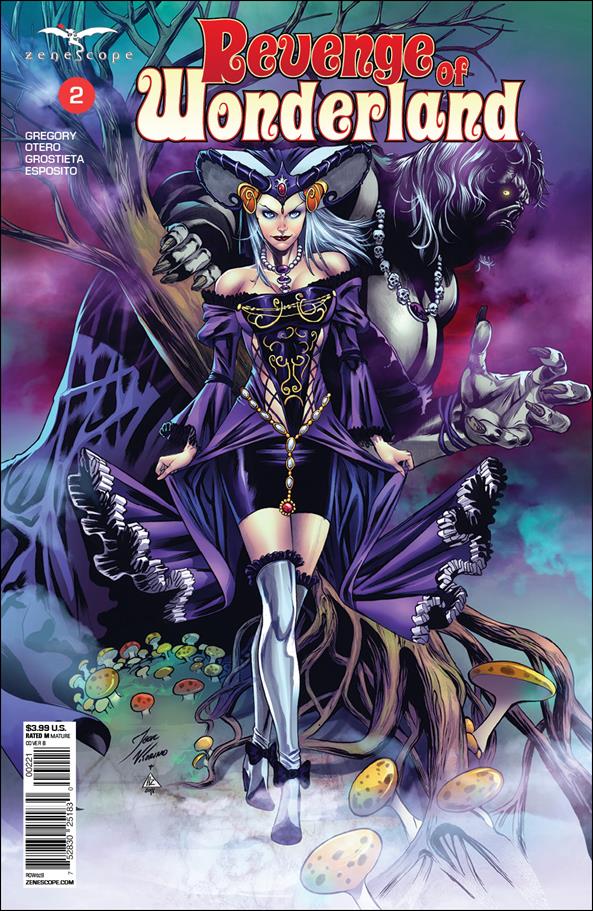Revenge of Wonderland issue 2-B Igor Vitorino Cover