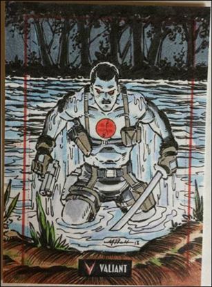 2013 Valiant Comics Preview Trading Card Set (Sketch Card Subset) card MB-04