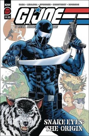 G.I. Joe: A Real American Hero - Snake Eyes: The Origin issue nn-B 2nd Printing Cover