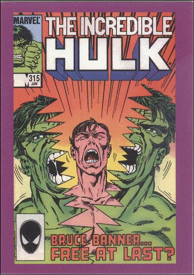 Incredible Hulk (Base Set) card 57 Incredible Hulk Cover #315