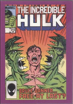 Incredible Hulk (Base Set) card 57 Incredible Hulk Cover #315