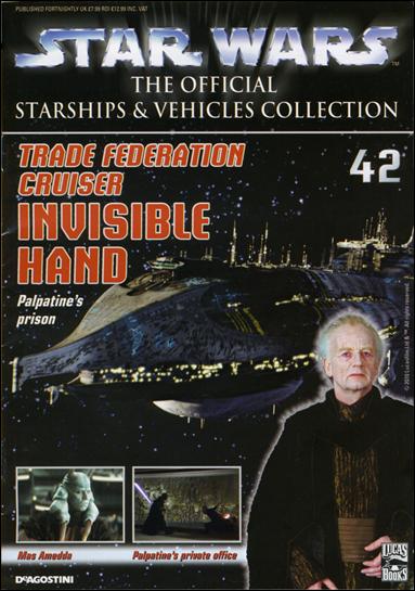 Star Wars: The Official Starships & Vehicles Collection issue 42 Trade Federation Cruiser - Invisible Hand