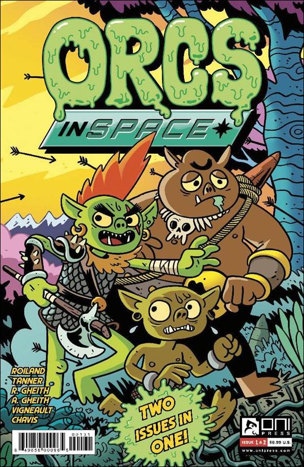 Orcs in Space issue 1 and 2-C Francois Vigneault 1:10 Wraparound Cover