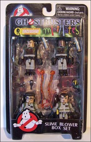 Ghostbusters Minimates (Box Sets) figure 6 Slime Blower Box Set AFX Exclusive