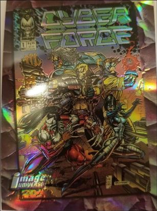 Topps Finest Image Universe Founders Series (Debut Issue Covers Subset) card d5 CyberForce #1