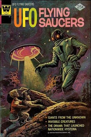 UFO Flying Saucers issue 5-B Whitman Cover