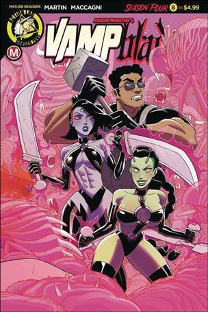 Vampblade Season 4 issue 8 Winston Young Standard Cover