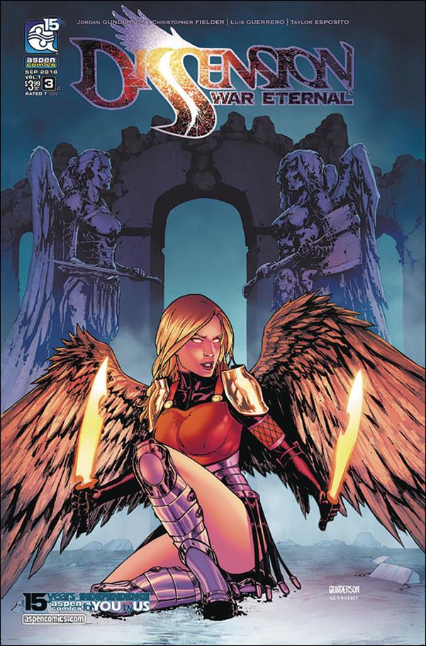 Dissension: War Eternal issue 3 Jordan Gunderson Cover