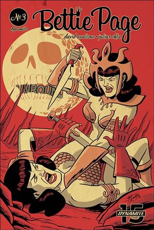 Bettie Page: Unbound issue 3-B Scott Chantler Cover