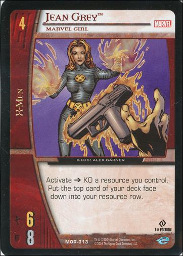 Marvel Origins: VS System (Base Set) card MOR-013 Jean Grey