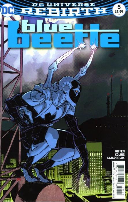 Blue Beetle (2016) issue 5-B Cully Hamner Cover