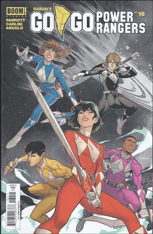 Saban's Go Go Power Rangers issue 16 Dan Mora Cover