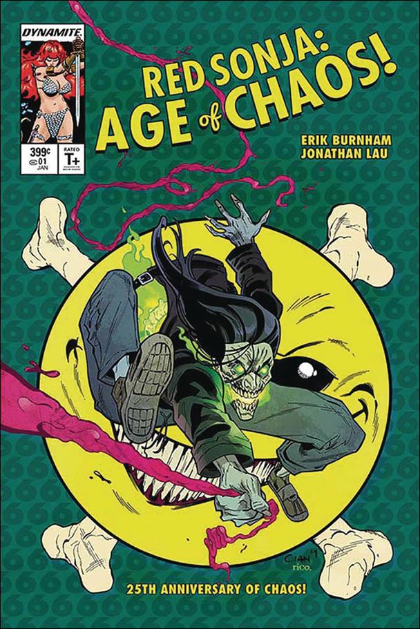 Red Sonja: Age of Chaos issue 1-C Cian Tormey Cover