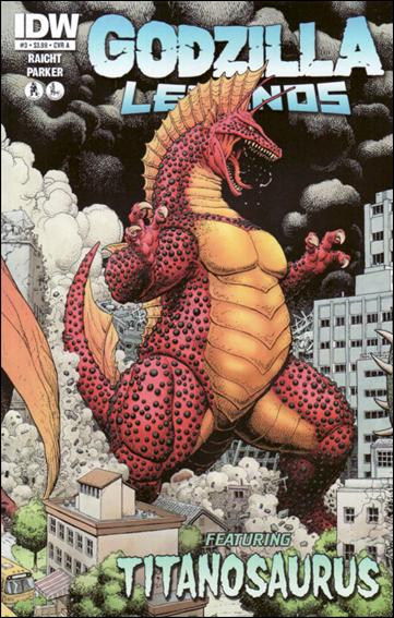 Godzilla Legends issue 3 Arthur "Art" Adams Cover