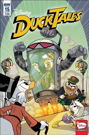 Ducktales (2017) issue 15-B Evil Robot Cover