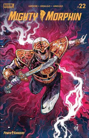 Mighty Morphin issue 22-F Vincenzo Riccardi FOC Reveal Cover