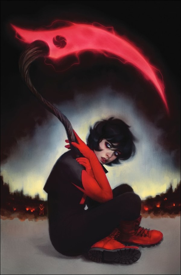 Grim issue 22-F Miguel Mercado Virgin BOOM! 20th Anniversary Cover