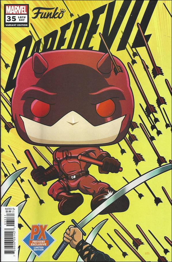 Daredevil (2019) issue 35-C PX Previews Funko Pop! Cover