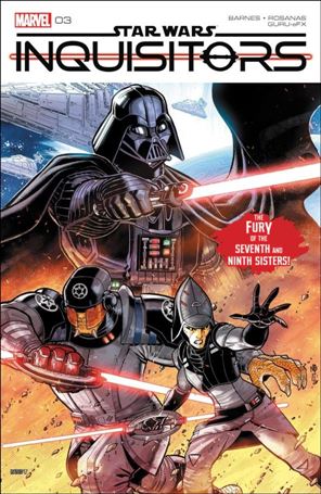 Star Wars: Inquisitors issue 3 Nick Bradshaw Cover