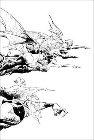 Gargoyles: Quest issue 1-M Jae Lee Line Art Virgin Exclusive Cover 1/100