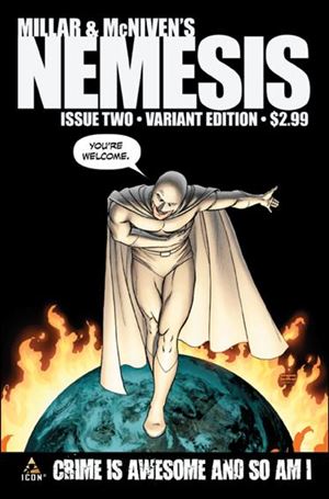 Millar & McNiven's Nemesis issue 2-B John Cassaday 1:25 Cover
