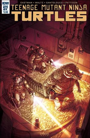 Teenage Mutant Ninja Turtles (2011) issue 57 Mateus Santolouco Cover
